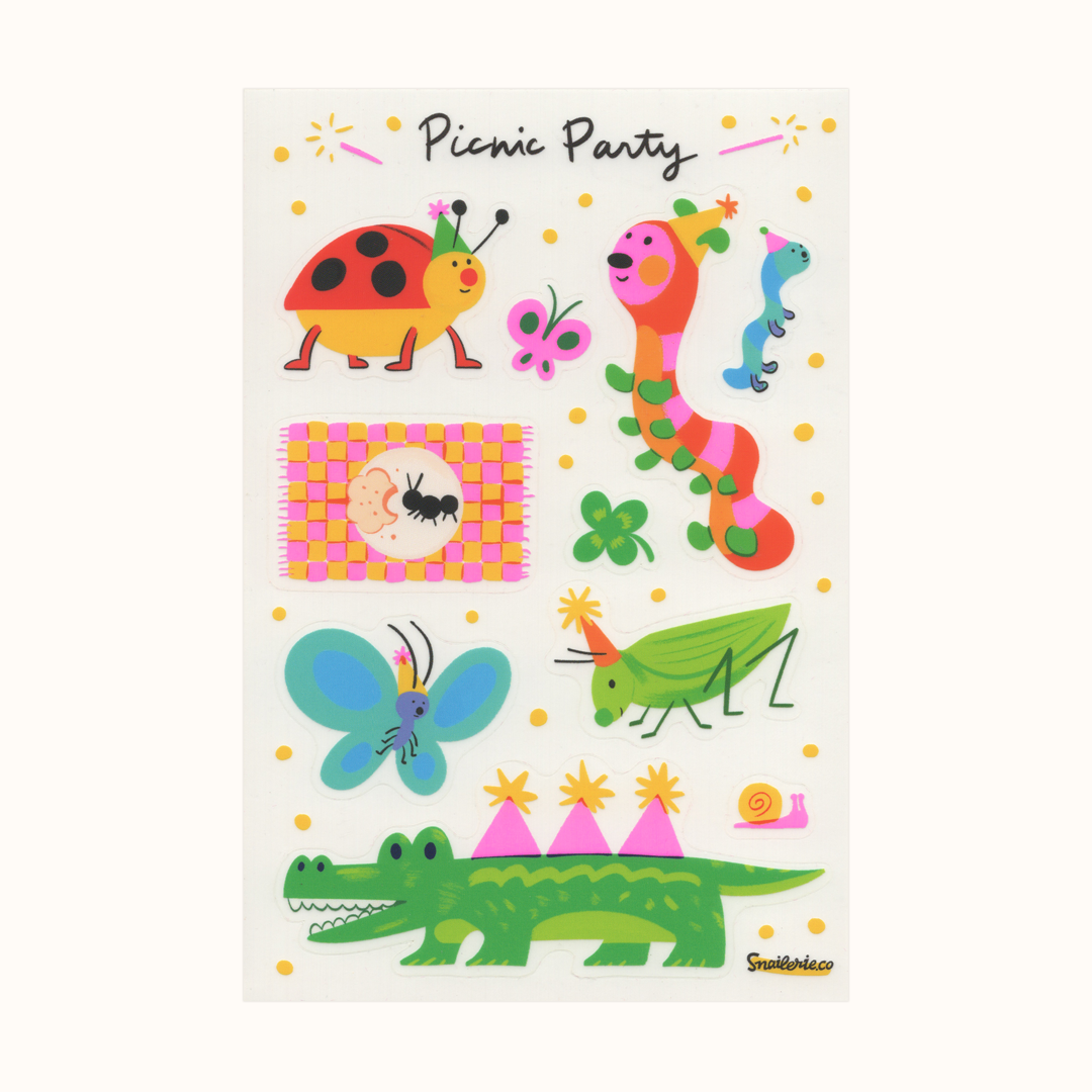 Picnic Party Sticker Sheet