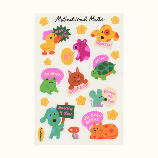 Motivational Mates Sticker Sheet