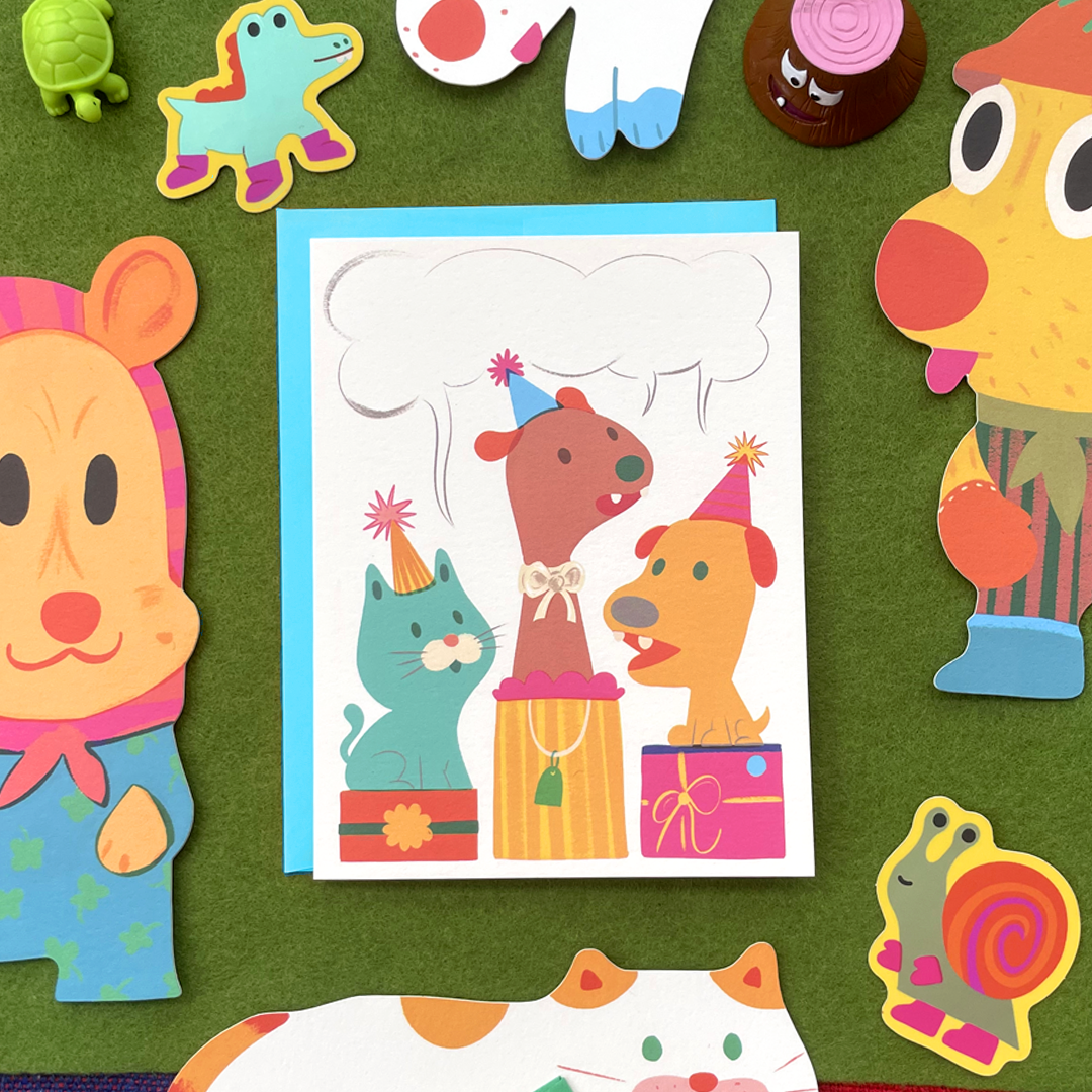 Party Animal Greeting Card