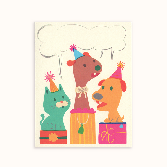 Party Animal Greeting Card