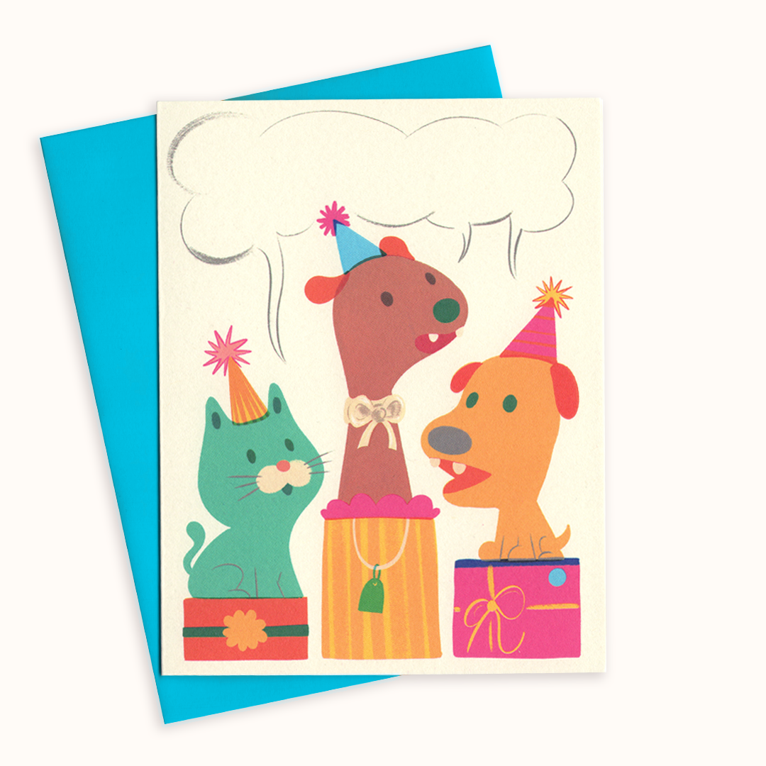Party Animal Greeting Card