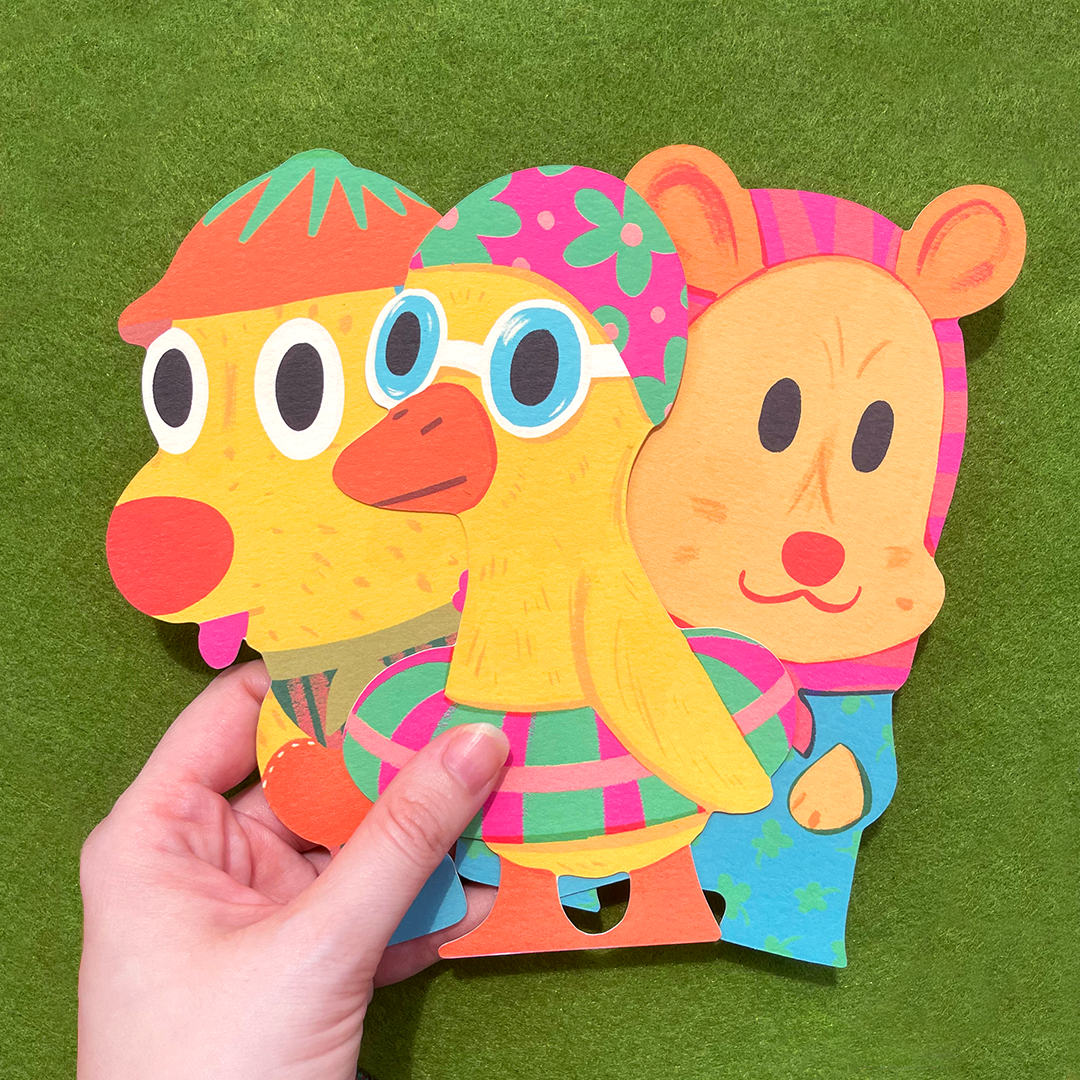 Garden Critter Card Set