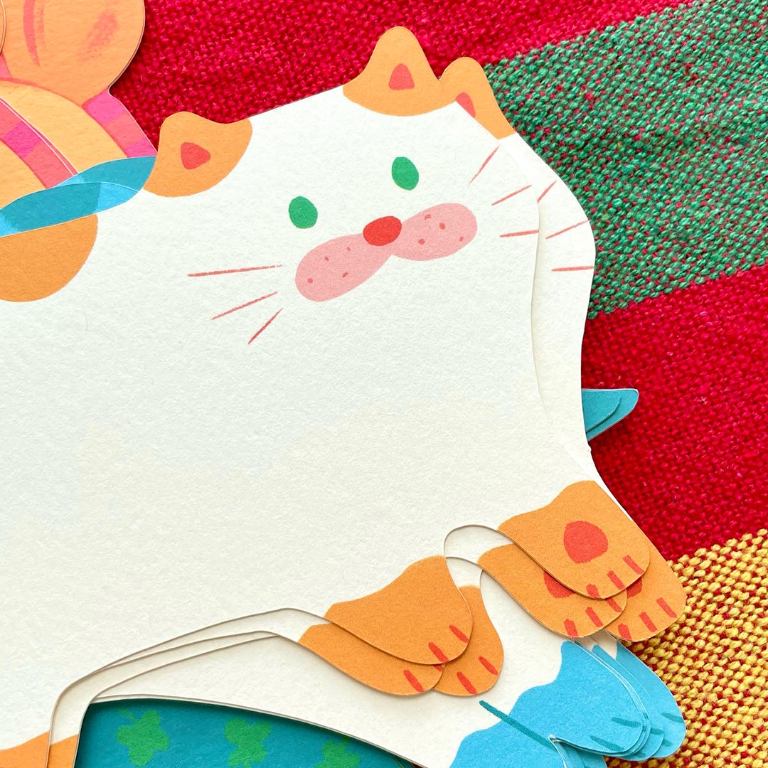 Cat & Dog Note Card Set