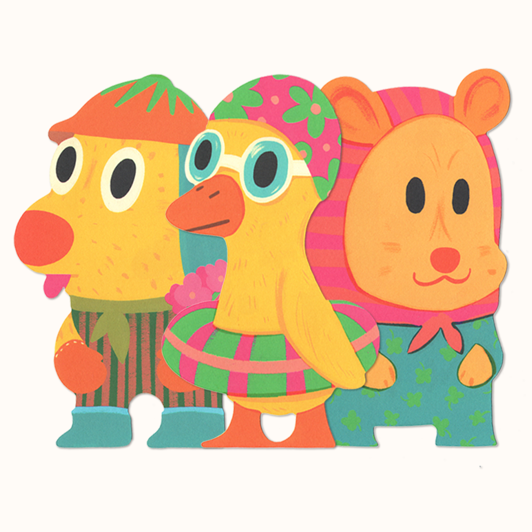 Garden Critter Card Set