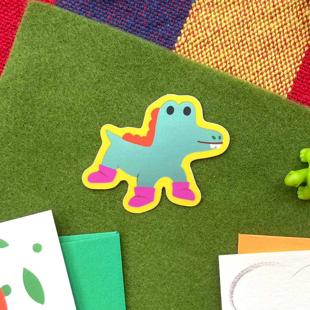 Shiny Gator & Snail Stickers