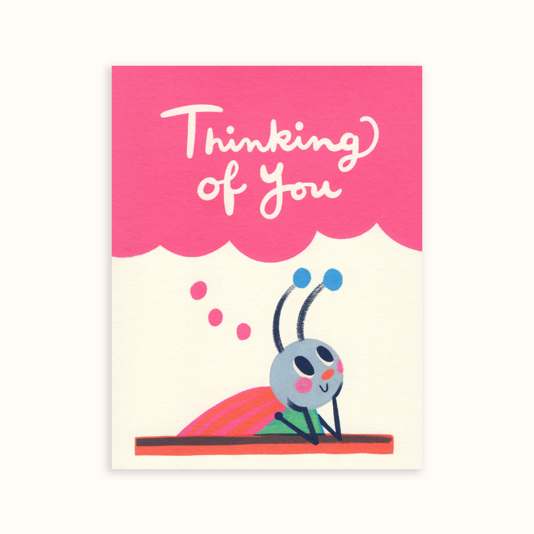 Some Buggy is Thinking of You Greeting Card