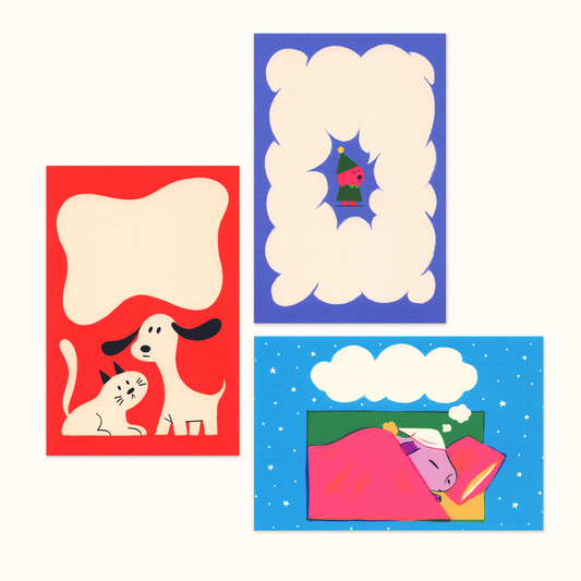 Interactive Art Postcard Bundle