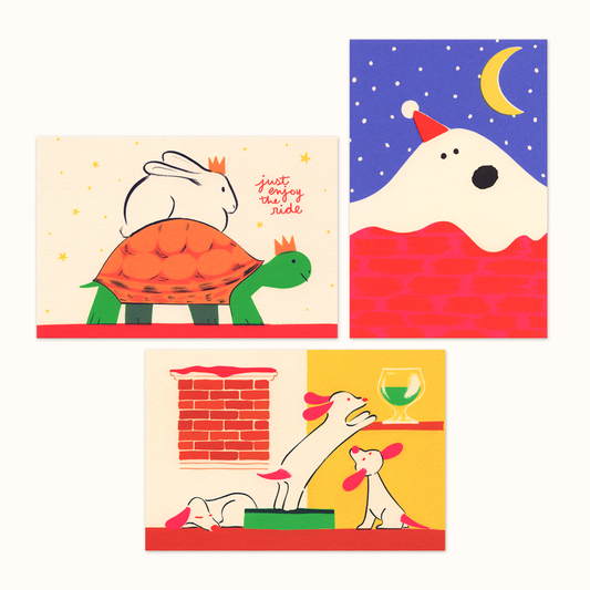 Winter Art Postcard Bundle