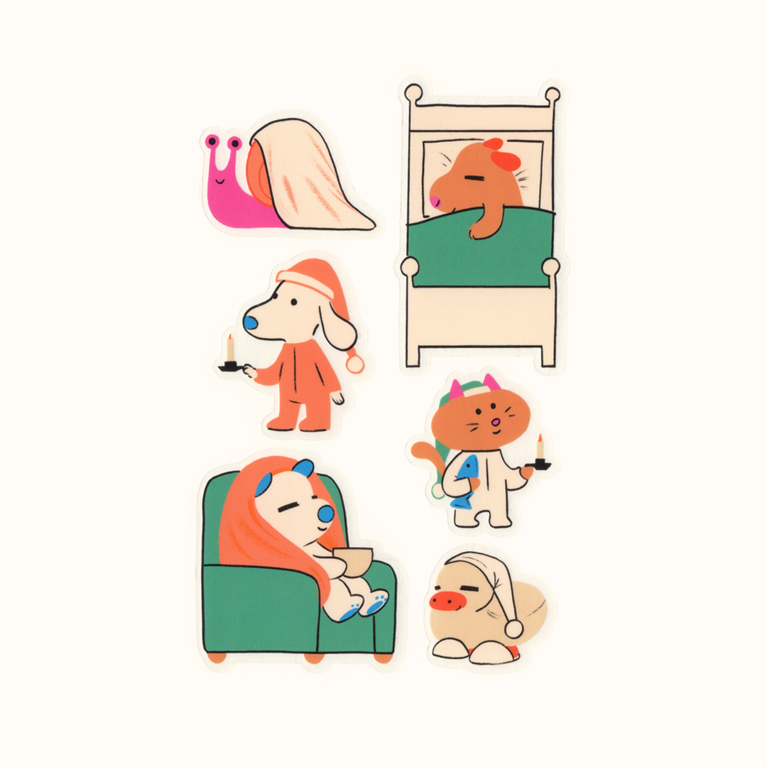 Slumber Buddies Sticker Sheet