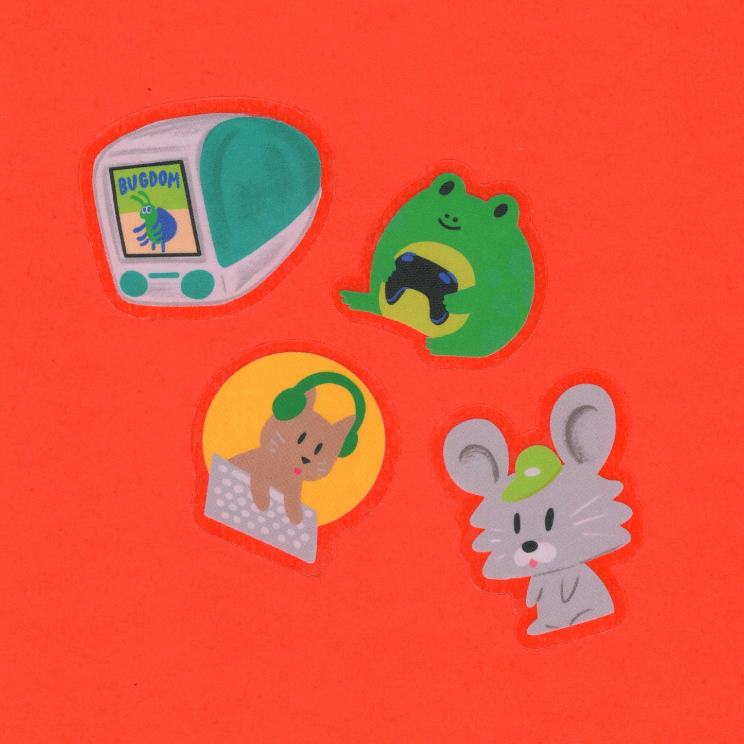Gamer Pals Sticker Sheet