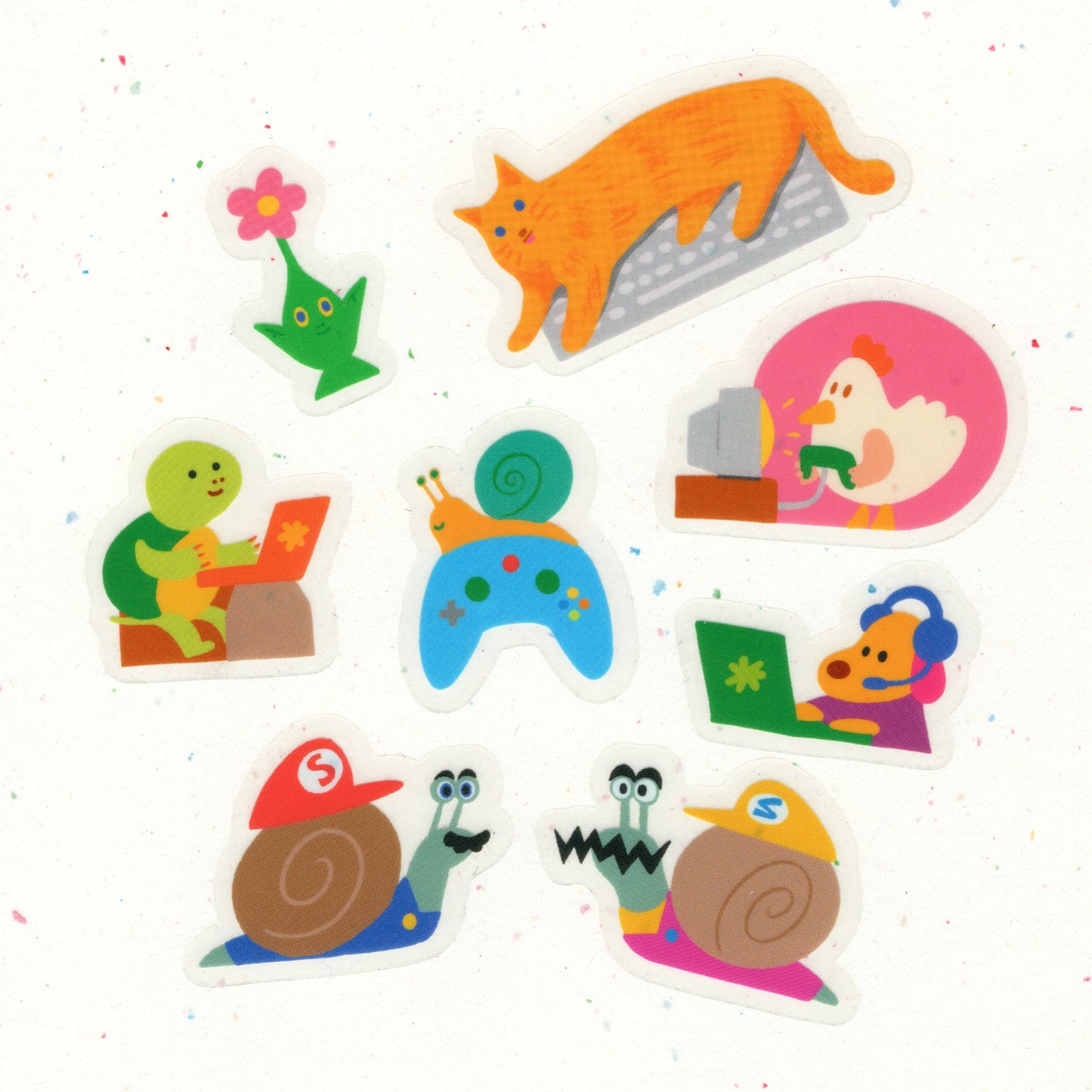 Gamer Pals Sticker Sheet