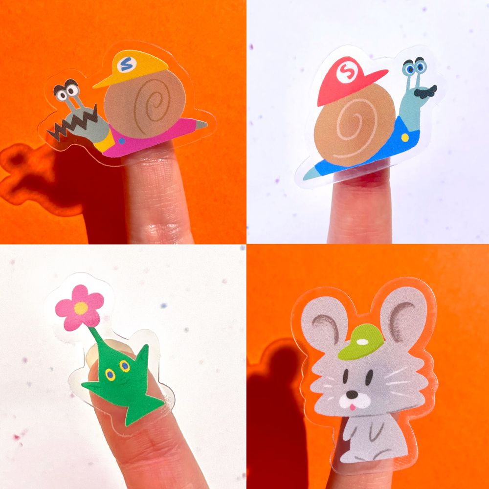 Gamer Pals Sticker Sheet