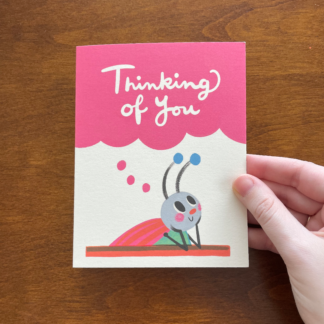 Some Buggy is Thinking of You Greeting Card