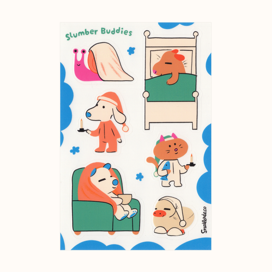 Slumber Buddies Sticker Sheet